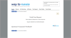 Desktop Screenshot of hotels.waytorussia.net